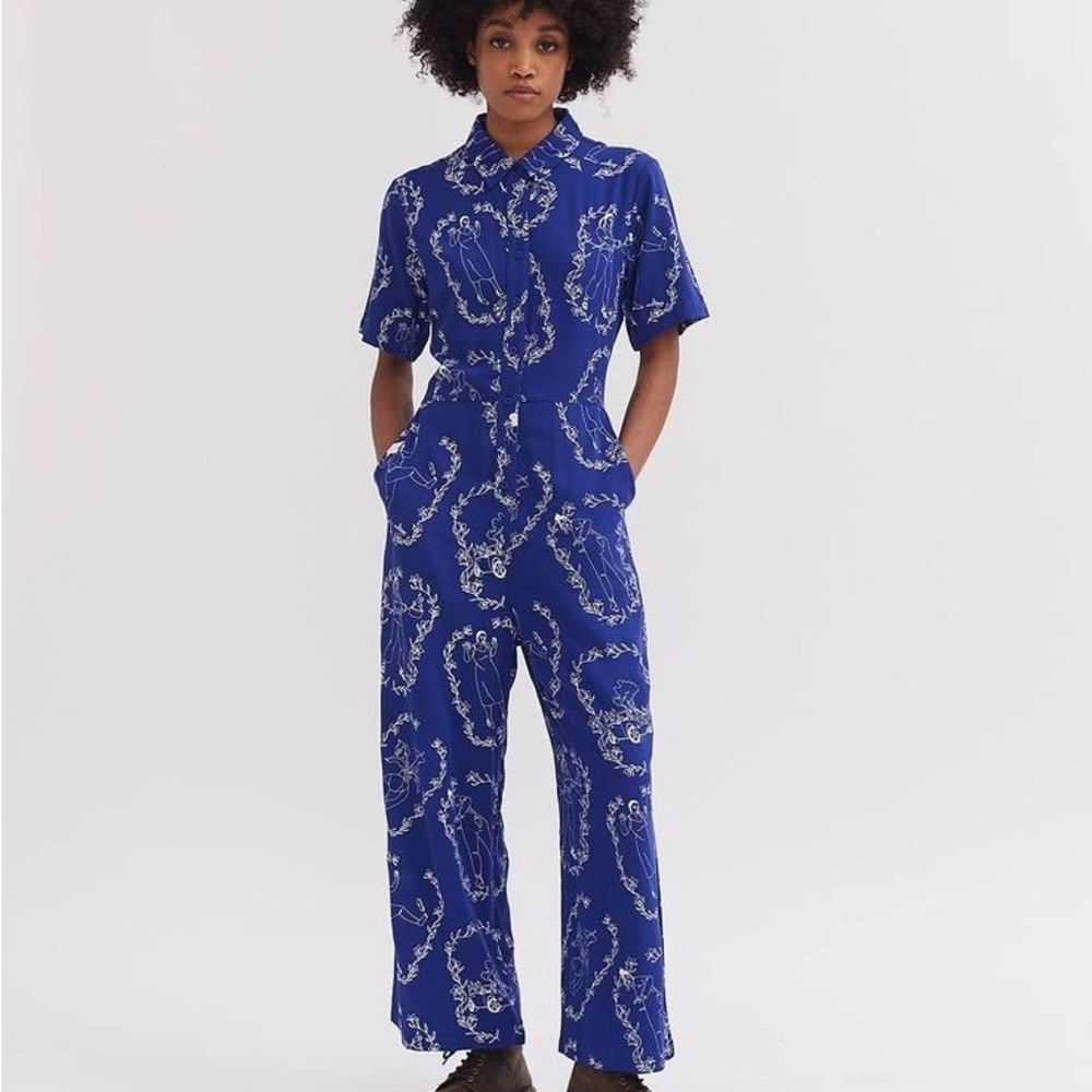 Lazy Oaf Laura Callaghan collab, ‘OOPS!’ Jumpsuit, size small- GREAT CONDITION!